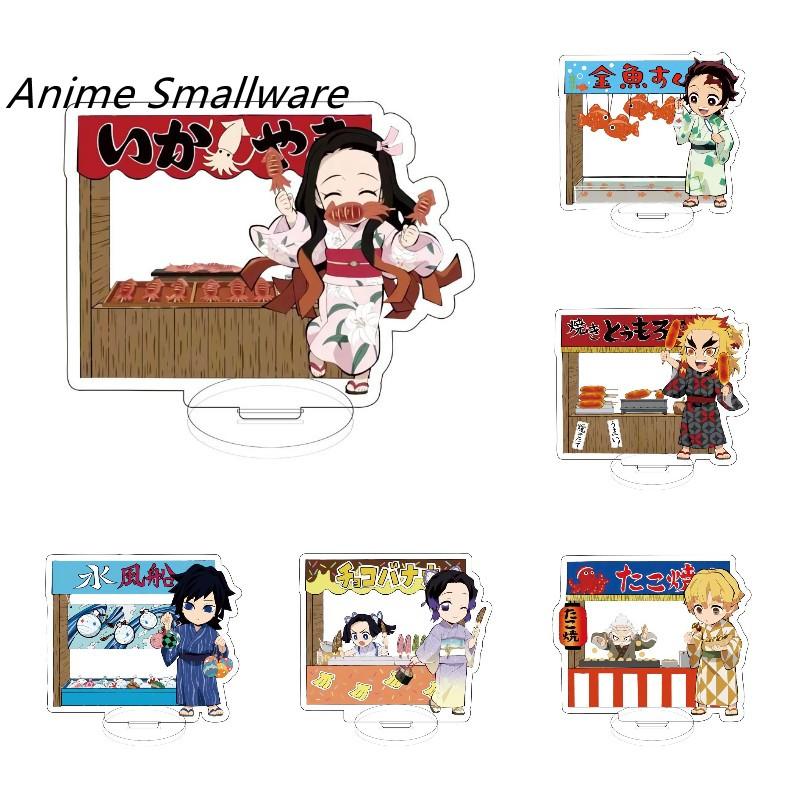 

Keychains Anime Demon Slayer Cosplay Nezuko Acrylic Stand Model Tanjirou Rengoku Kyoujurou Giyuu Zenitsu Kimetsu No Yaiba Standing Sign