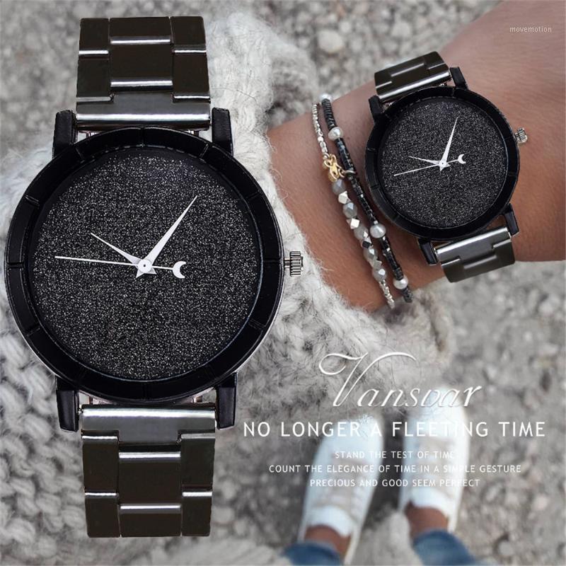 

REBIRTH 2020 Women's Watch Colorful Sand Watch Women Fashion High Quality Stainless Steel Strap Watches For Women Mujer Relojes1, Red