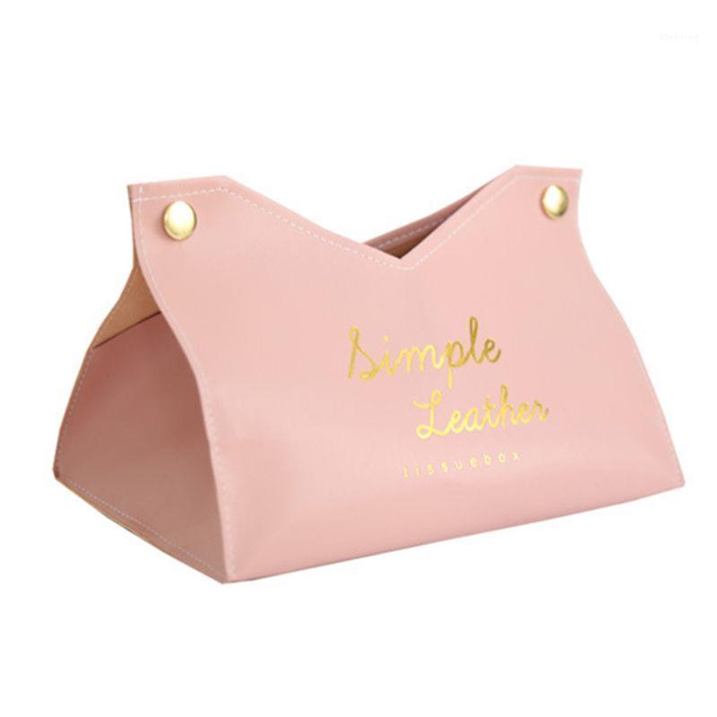 

Leather Paper Facial Tissue Box Cover Holder & Storage Organizer for Car & home1