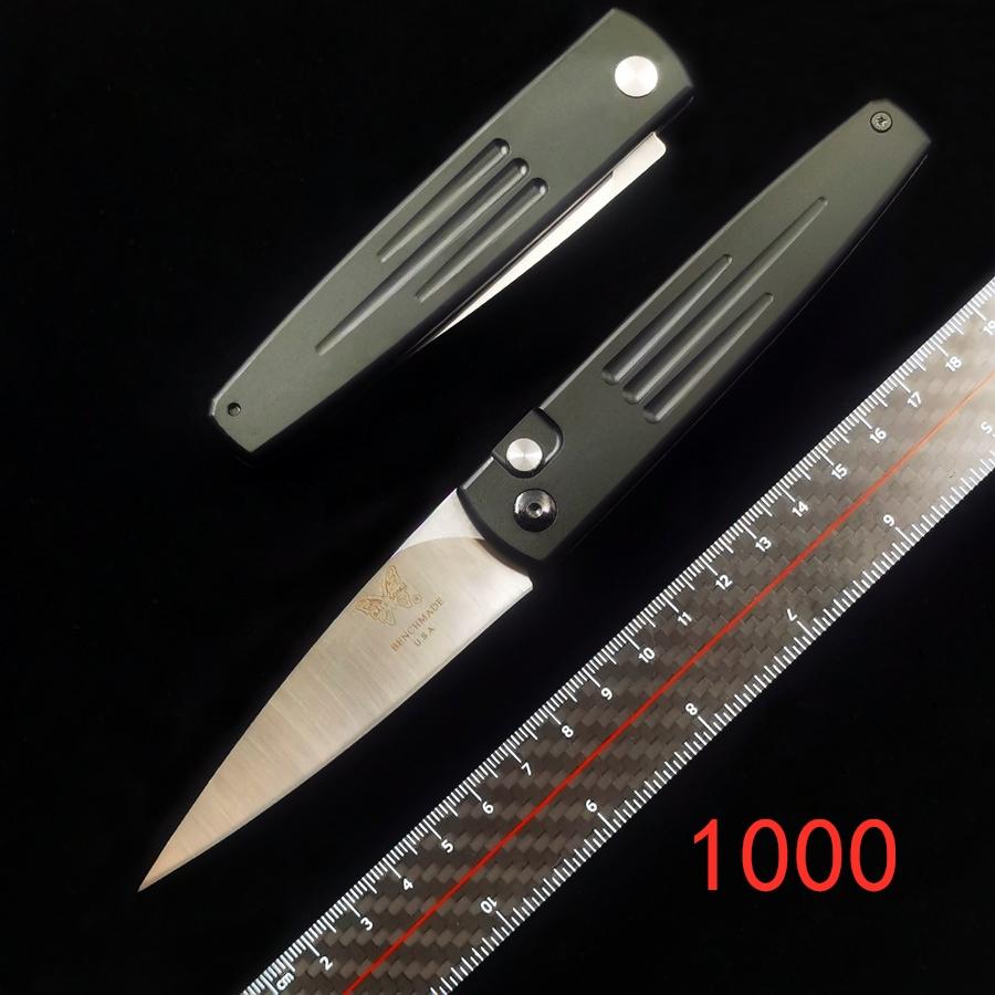 

BENCHMADE BM1000 1000S AUTO SPIKE AUTOMATIC KNIFE (3.41'STONEWASH SERR) outdoor camping EDC tool BM 940 9400 535 3551 c81 c10 c85 C239 knife