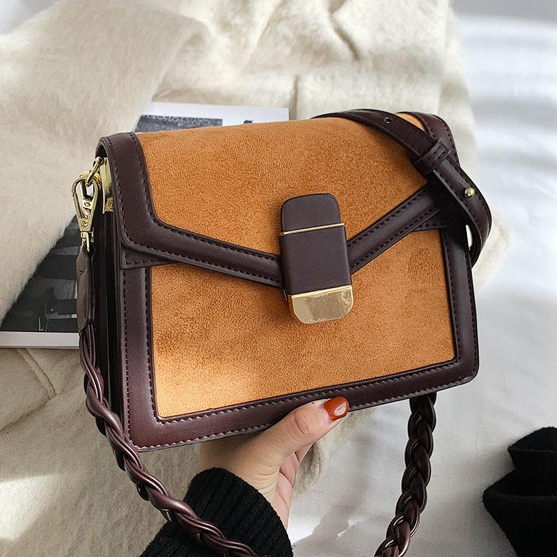 

Crocodile pattern Square Armpit bag 2021 Fashion New Quality PU Leather Women's Designer Handbag Vintage Shoulder Messenger Bag, Stone pattern black