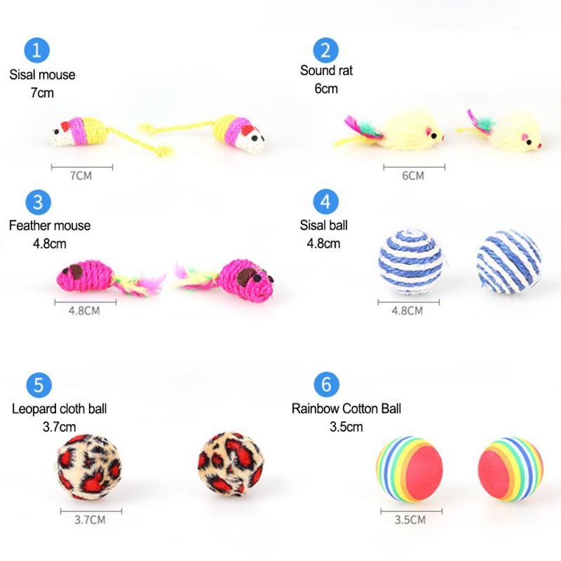 

12Pcs Variety Small Mini Playing Mouse Toys Gift for Cats Dogs Kitten Value Pet Toys Packs1