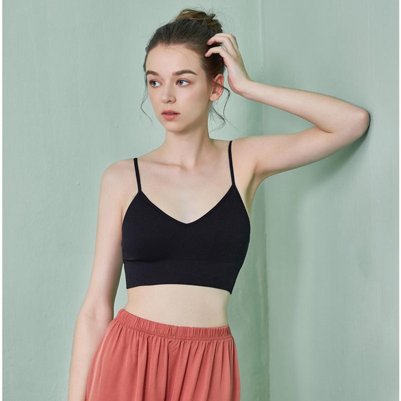 

Toppick Seamless Sports Bra Sexy U Back Sport Bra Top Fitness Top Yoga Gym Crop Brassiere Sport Femme Backless Bh, Random color