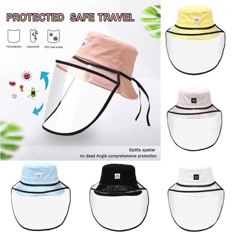 

Wide Brim Hats Summer For Women Casquette Lady Anti-spitting Protective Hat Dustproof Cover Adult Fisherman Cap Hat1