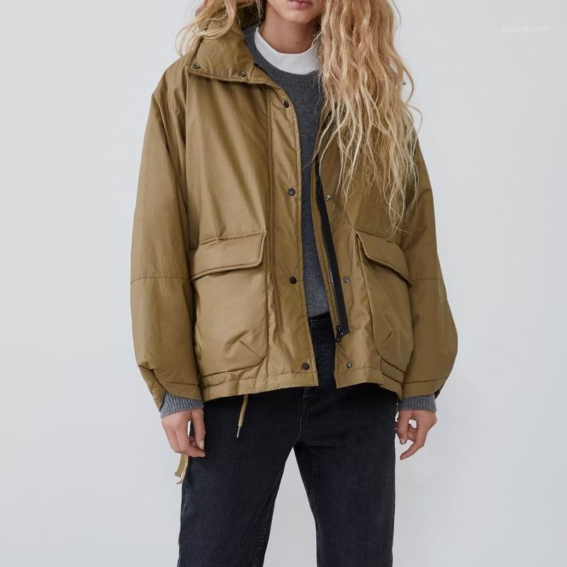 

Women Warm Outerwear Winter 2020 New Fashion Wedded Coat Modern Lady Quilted Jacket1, As photo