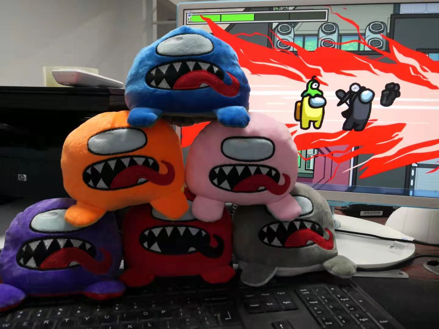 

Among Us Plush Toys Double-sided Among Us Plush Toys space werewolf killing game doll plush toy Game Kawaii Stuffed Doll Toys Wholesale, Mulit colors