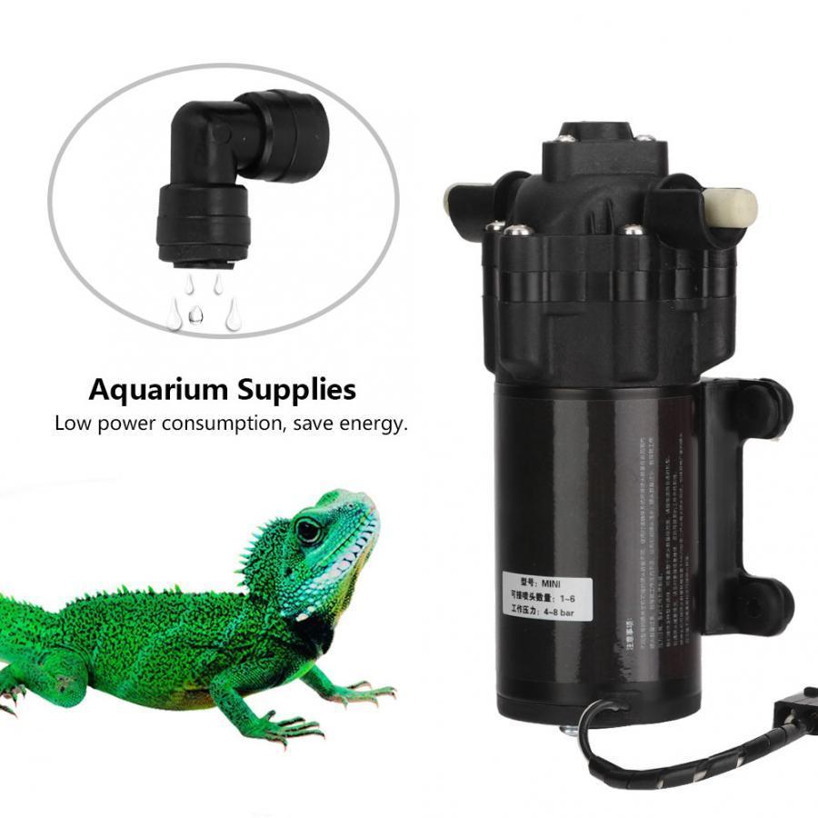 

Aquarium Humidify Aquarium Pump Reptile Rain Forest Aquarium Rainmaker Fogger Humidity Manual Mist System Mini Pump Kit Y200922