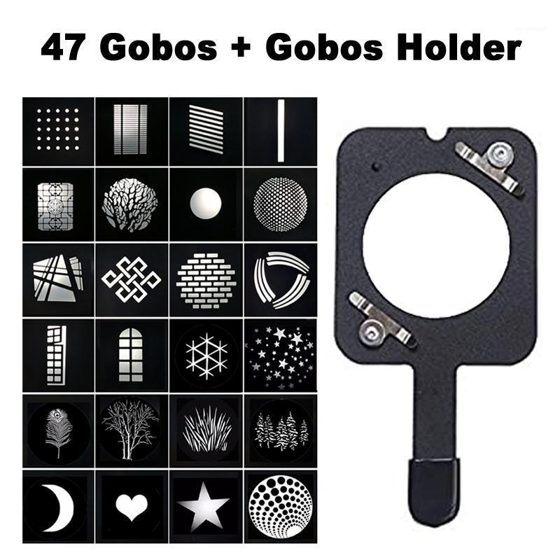 

Flash Heads 47 Patterns Optical Snoot Projection Modeling Mask And Gobo Metal Holder Fixator For Profile Light Spotlight Hole Diameter 4.5cm