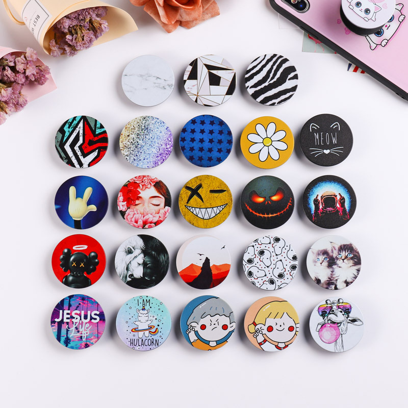 

Universal Grip Cell Phone Holder Stand Bracket With opp bag Expandable Phone Holder For iPhone Samsung, Mixed color