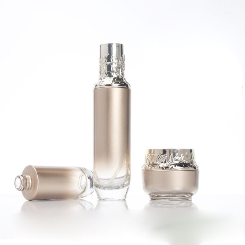 

Red/Green/Gold Glass Lotion Bottle,40ml Hand Washing Bottle Pump1