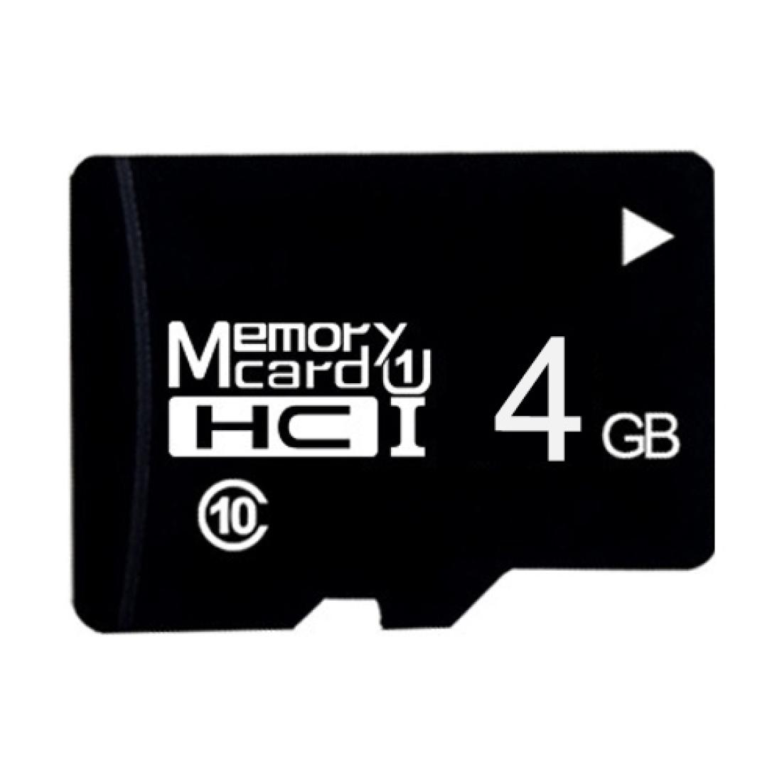 

4GB High Speed Class10 Black TF Memory Card