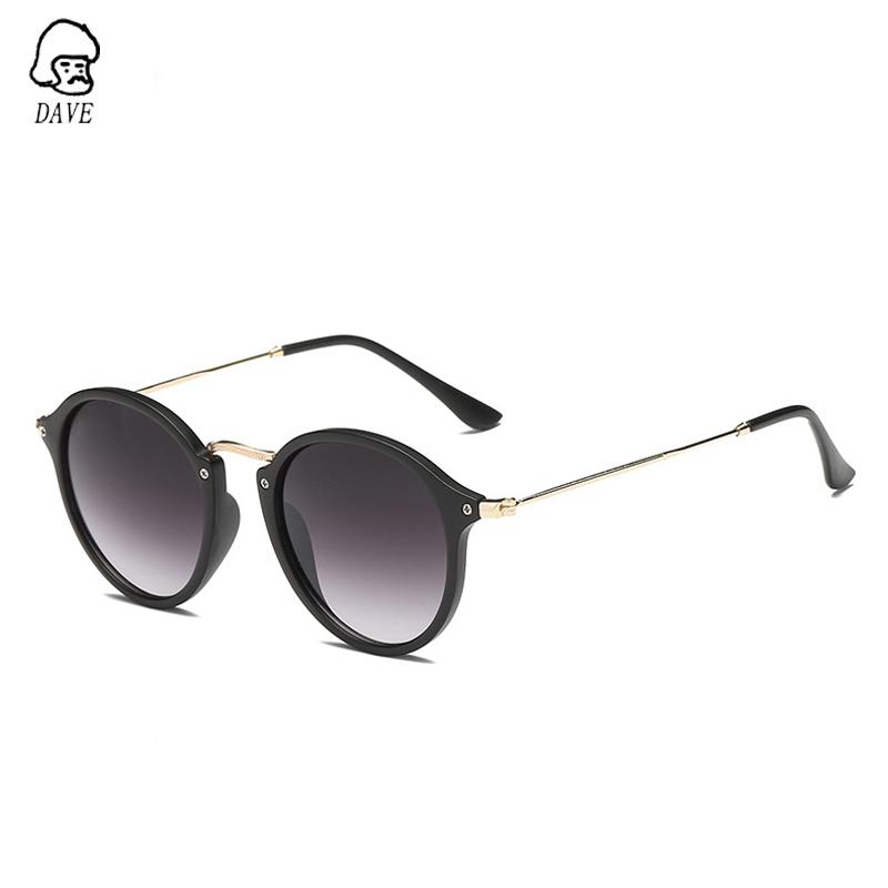 

Sunglasses DAVE Classic Retro Metal Small Frame Women Men Brand Design Vintage Round Sun Glasses For Female UV400
