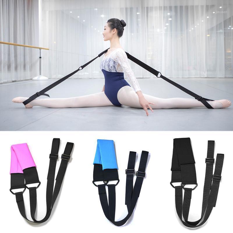 

2.6M Adjustable Leg Stretcher Band Ballet Dance Flexibility Stretching Leg Strap with Carry Bag (Nylon and Neoprene)1