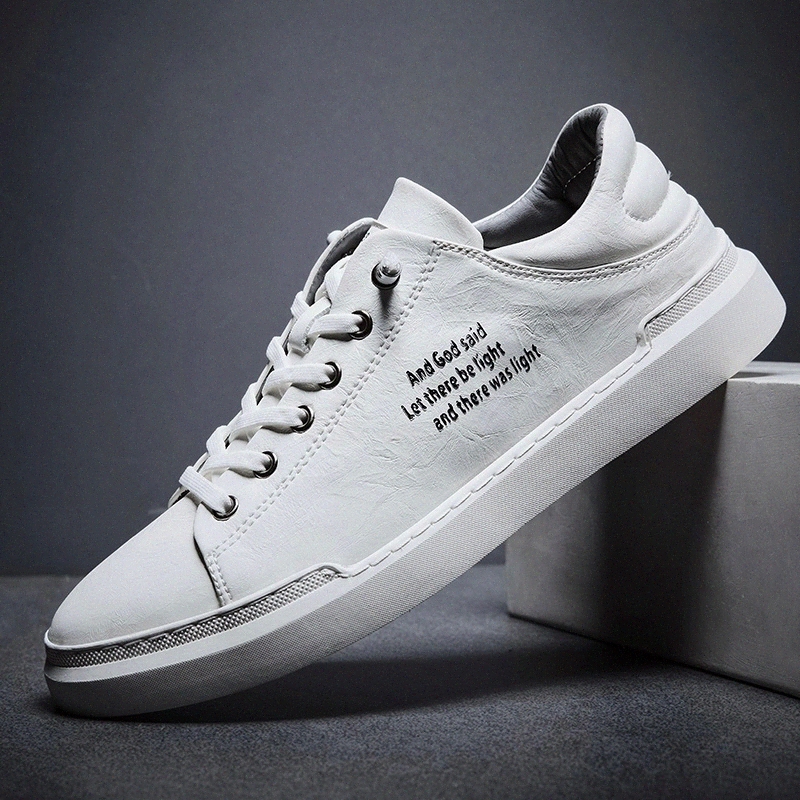 

Men Casual Shoes Fashion New White black Sneakers Men Shoes lace up Comfort Chunky Sneakers fashion Men's Shoes Trainers #2p3s
