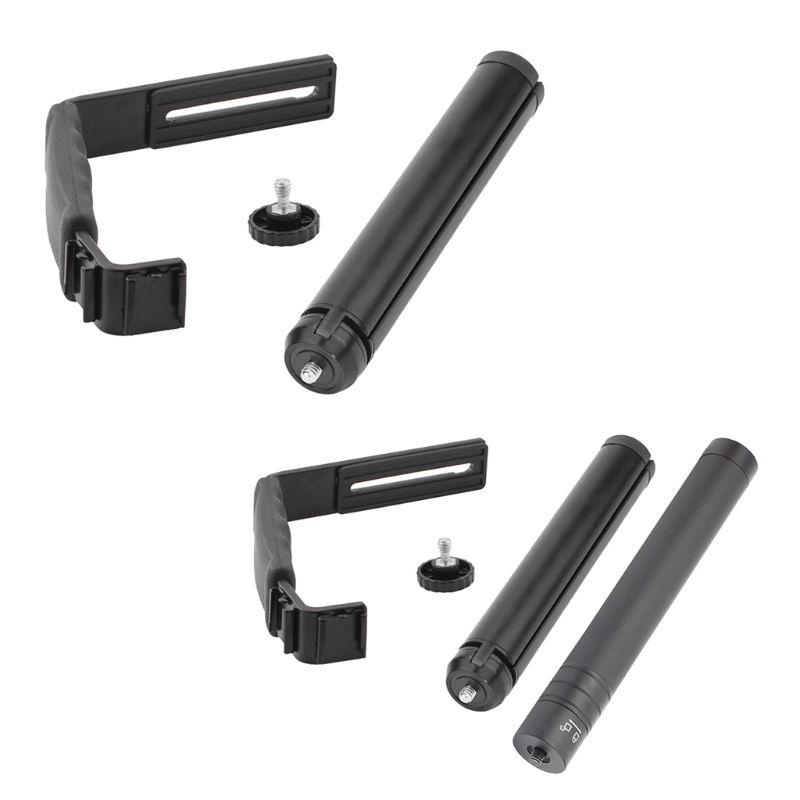 

1Set L Shaped Handheld Bracket Holder Folding Tripod for dji Mobile 2 3 Kit 69HA