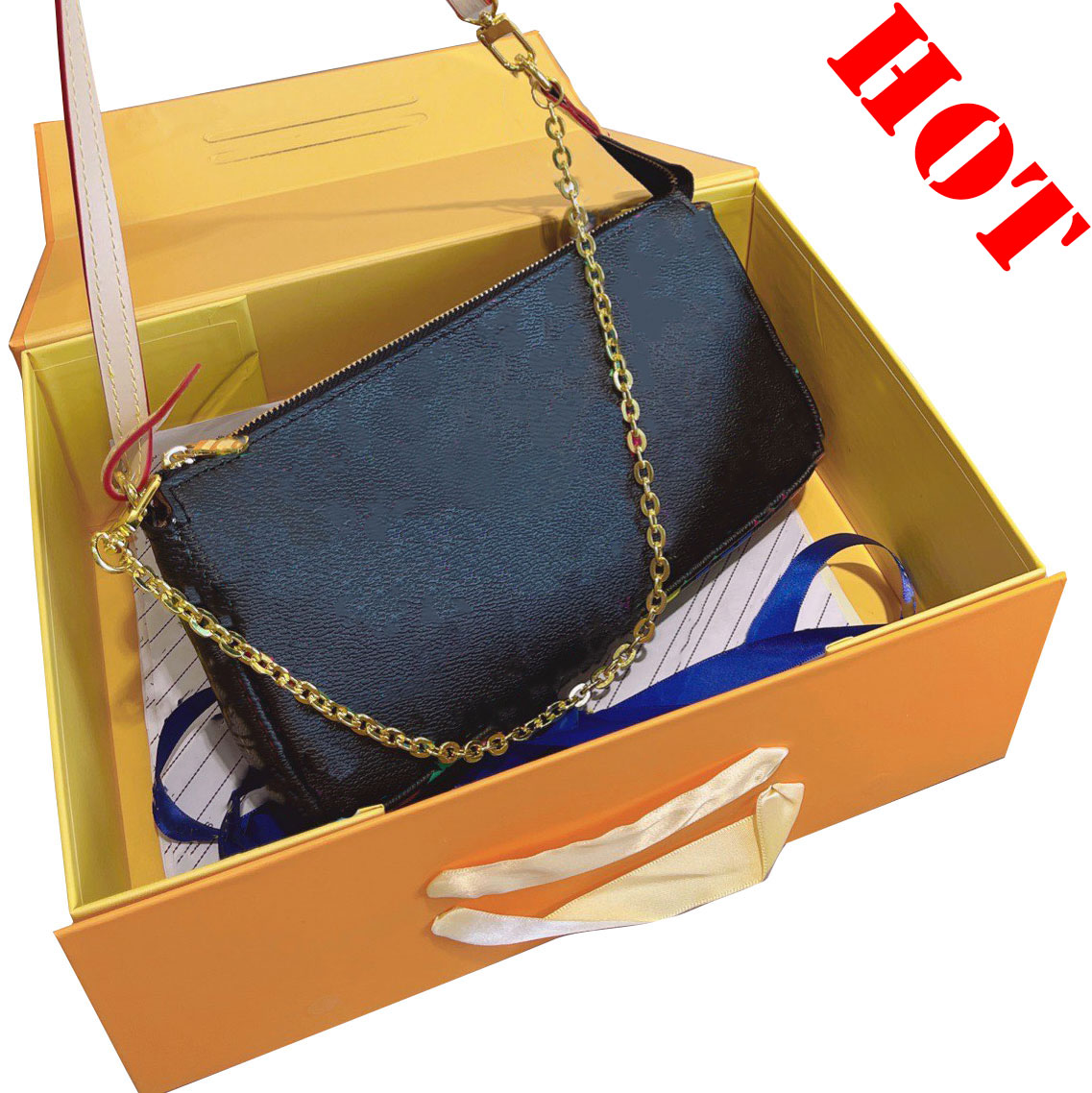 

FAVORITE MM PM M40718 Designer Fashion Women's Pallas Eva Clutch Evening Cross Body Bag Shoulder Handbag Luxury Pochette Accessories, Customize