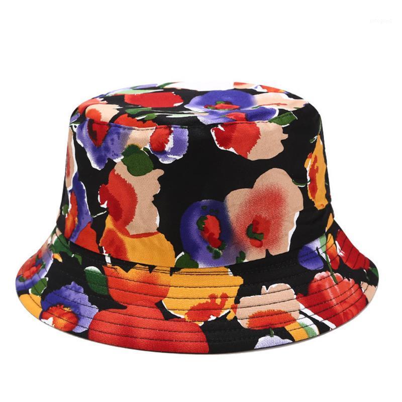 

Wide Brim Hats Modern Unisex Bucket Hat Hiking Climbing Hunting Fishing Outdoor Protection Caps Men's Women's Printed Summer Cute, Green