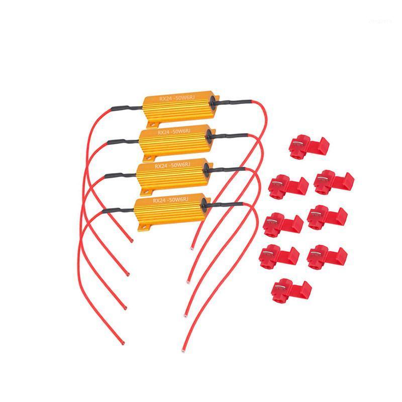 

Kuulee 50W 6OHM Load Resistors Fix LED Bulb Fast Hyper Flash Turn Signal Light Bulbs No Error Fix Flash Blink Hyper1
