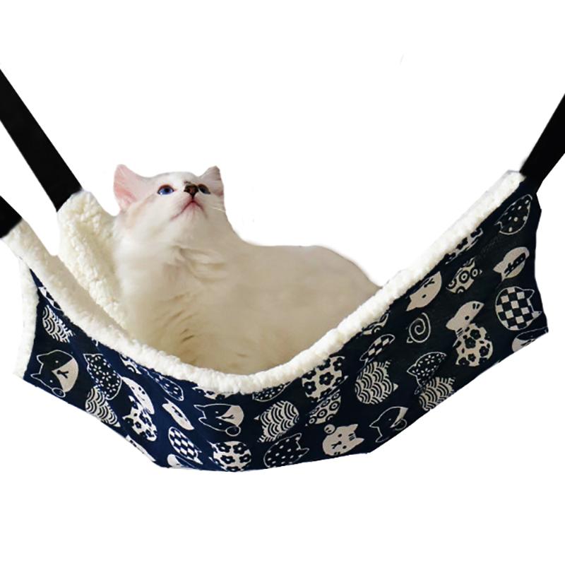 

Designer Pet Hammock Cotton Mouse Ferrets Guinea Pig Cat Hanging Bed for Cats Rodents Hammock for Hamster Pets Supplies