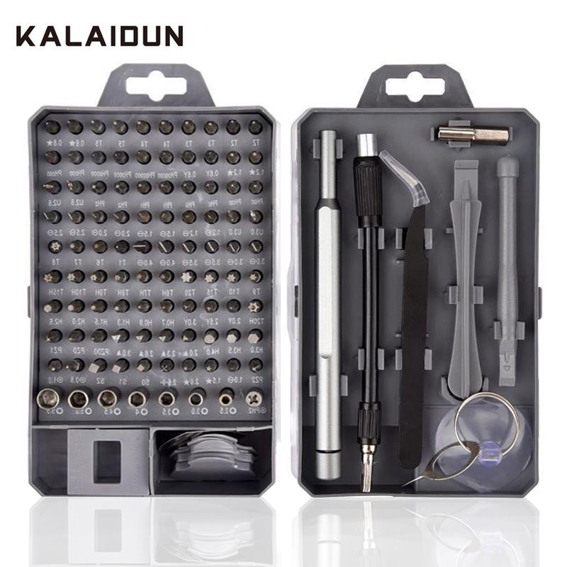 

KALAIDUN 115 In 1 Screwdriver Set Multitools Screw Driver Bit Precision For Laptops Phone Watch Electronic Device Hand Tools