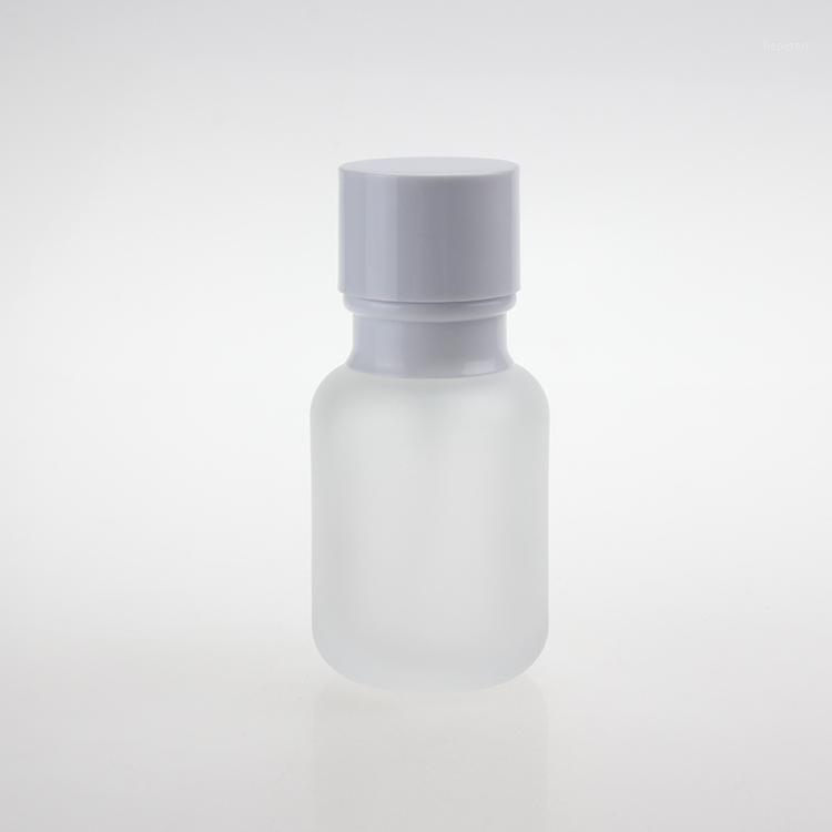 

Clear Frosted Glass Lotion Bottle,50ml Skin Care Packaging Cosmetic1