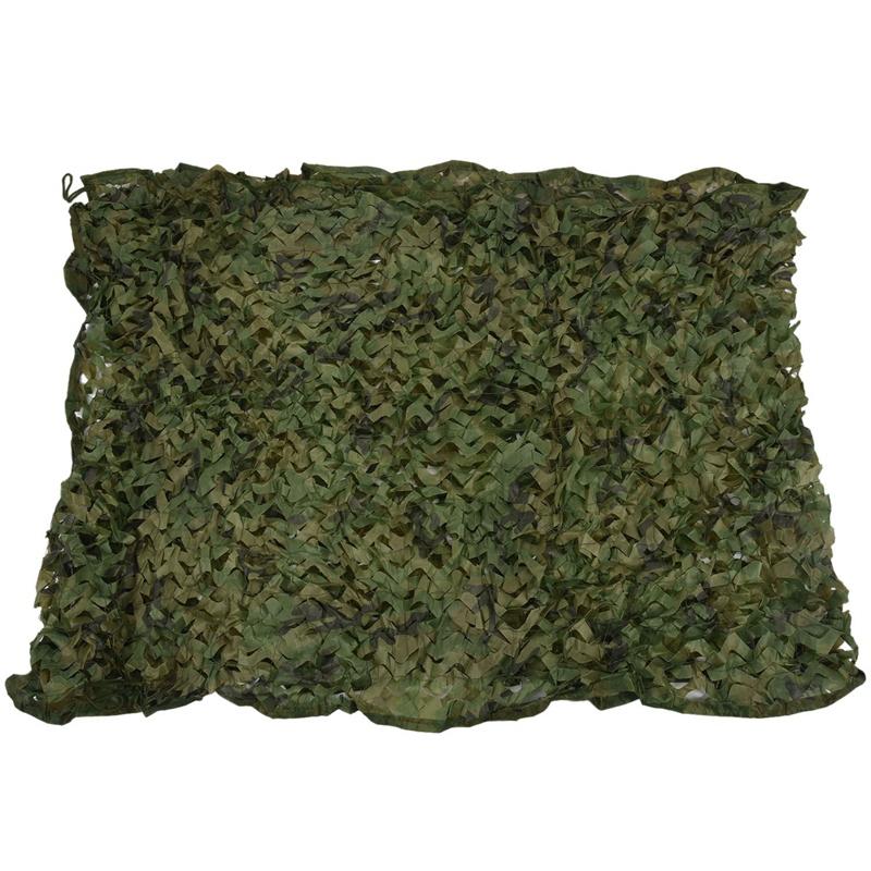 

Hot 4 x 1.5m Camouflage Shooting Hide Army Net Hunting Oxford Fabric Camo Netting, Green
