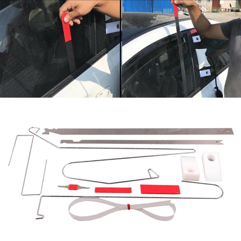 

Car Emergency Tool Car Window Door Key Lost Kit Inflatable Air Pump Air Wedge Pry Tool Lock Out Emergency Open Unlock Pad1