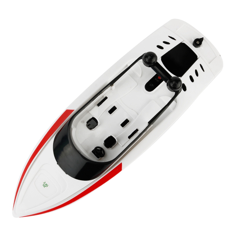 

High Speed RC Boat 2.4GHZ 4 Channel Radio Remote Control RC Racing Boat Electric Toys RC Toys for Children Best Gifts, Red