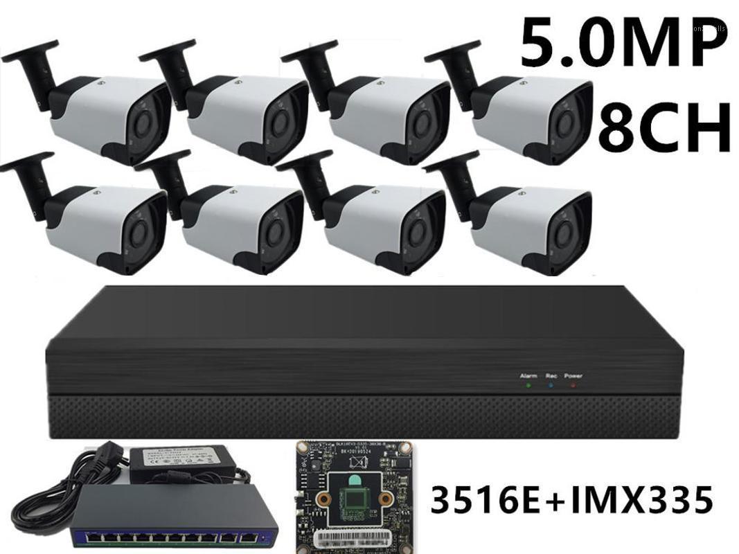 

5.0MP 4.0MP 3.0MP 2.0MP 8CH IP Surveillance Kit IP Metal Camera IP66 IRC 48V PoE Switch 16CH*5MP NVR CMS XMEYE P2P Mobile1