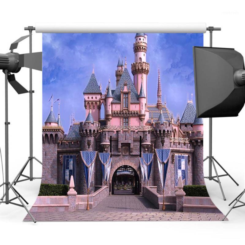 

Mehofoto Princess Castle Backdrop Photography Brithday Theme Party Photo Background Booth Studio S-4751