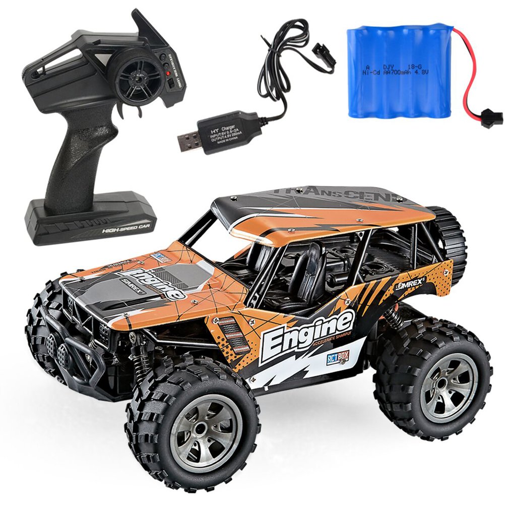 

1:18 58680 2.4G Wireless Remote Control Off-Road Vehicle Truck High Speed RTR Buggy RC Car Simulation Climbing Car