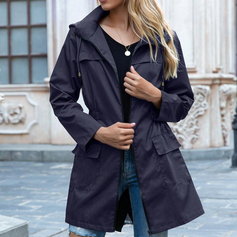 

womens New Wind & Waterproof Rain Thin and light Jacket1, Black