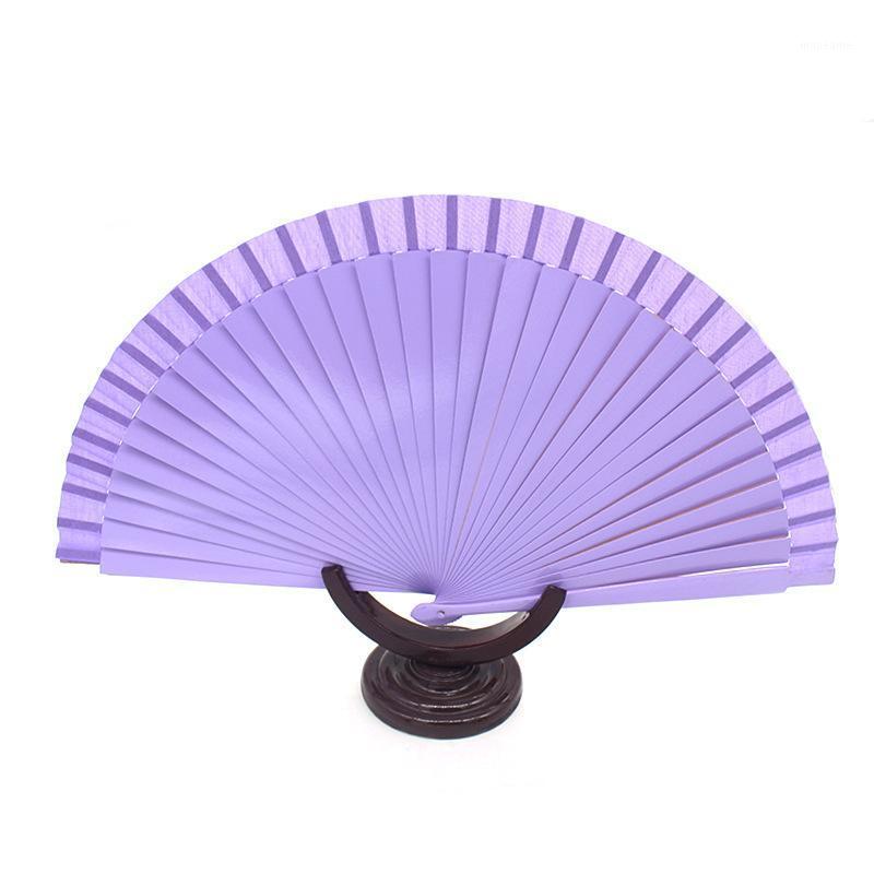 

Solid Color Folding Fans Dance Wedding Party Lace Fans Plastic Silk Folding Hand Held Fan Home Decoration Handmade Fan Gifts1