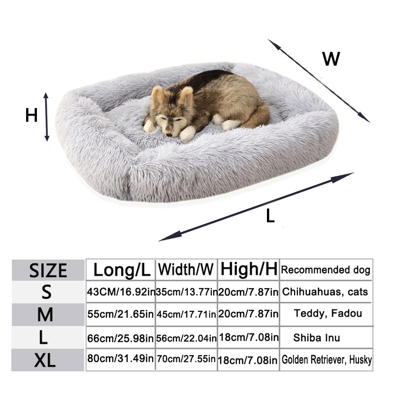 

SHUANGMAO Hot Sell Pet Dog Beds Warm House for Small Medium Large Dogs Nest Mat Soft Cat Bed Puppy Mattress Pet Warming Products LJ201203