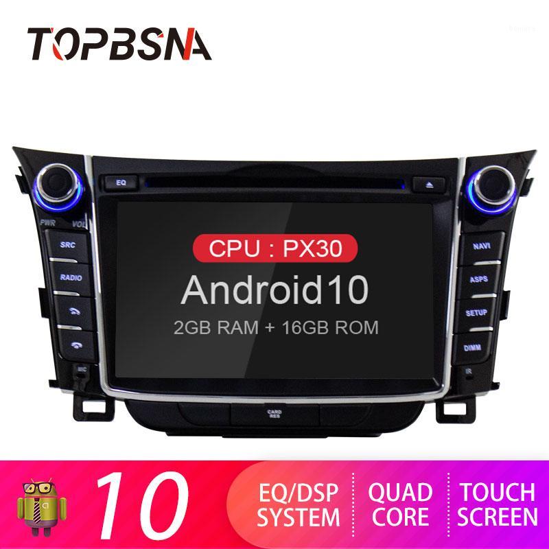 

TOPBSNA Android 10 Car DVD Player For i30 Elantra GT 2011-2020 WIFI Multimedia GPS Navigation 2 Din Car Radio Stereo RDS1