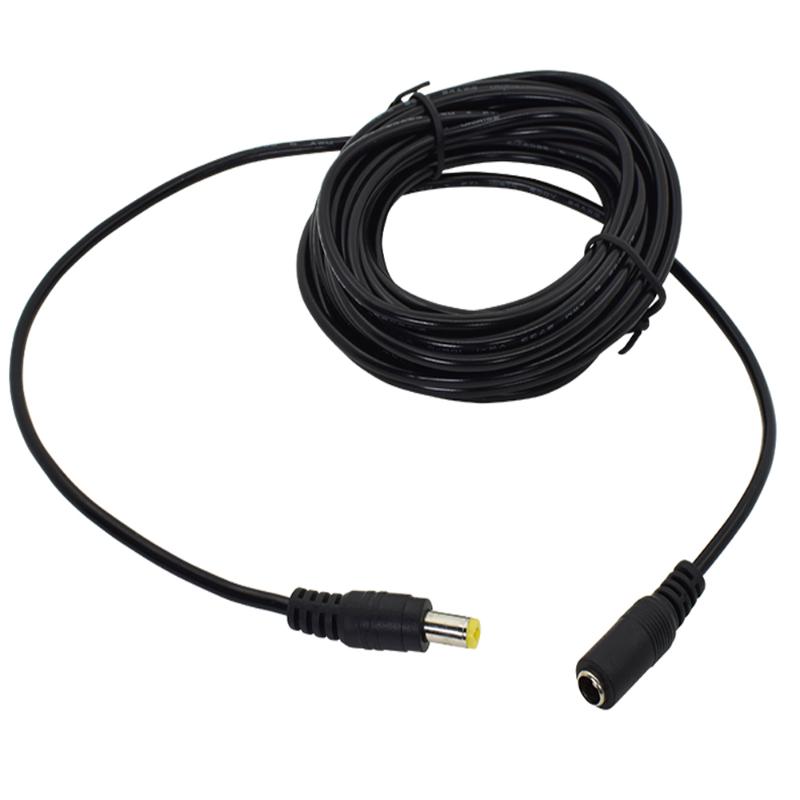 

1m 3m 5m 10m 12V CCTV DC Power Cable Extension Cord Adapter Male/female 5.5mmx2.1mm Security Camera Power Cords& Extension Cords