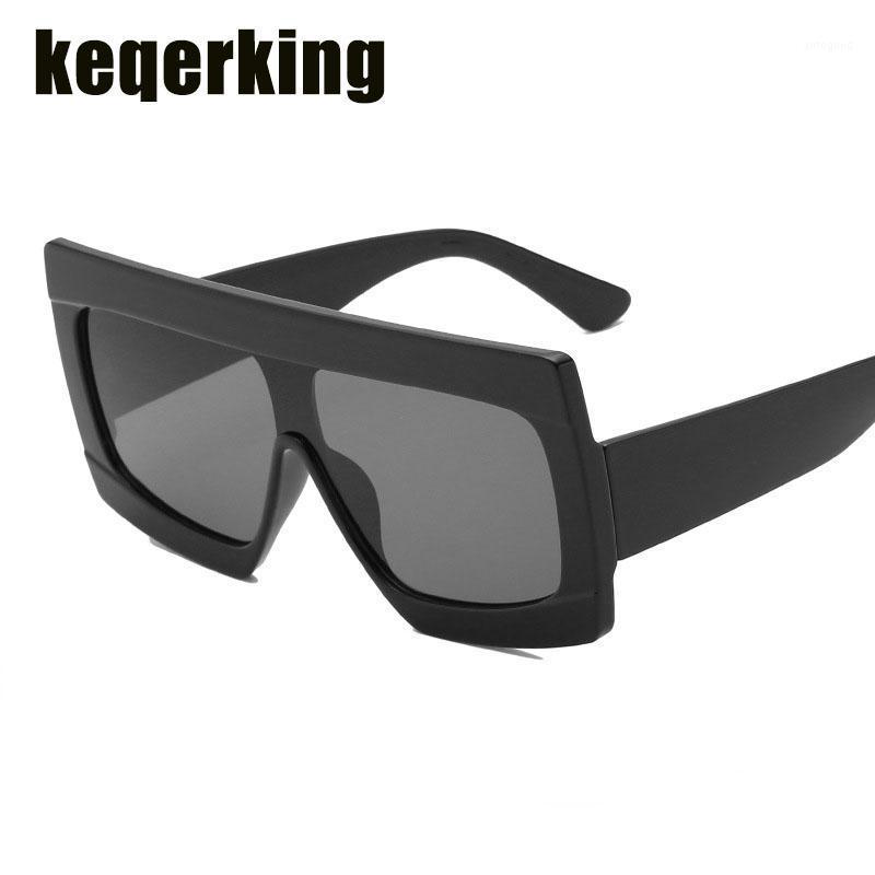 

Sunglasses Retro Oversized Frame Men Big Sun Glasses Women Tidal Body Round Face Trend Colorful1