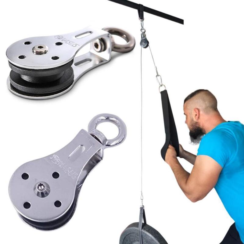 

Fitness Fixed Pulley Bearing Lifting Pulley Silent Wheel Fitness Equipment Strength Training Home Gym Workout Accessories