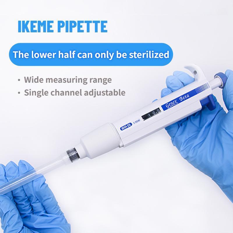 

Pipette 0.1-10ml Single Channel Pipette Adjustable Plus Laboratory Tip1
