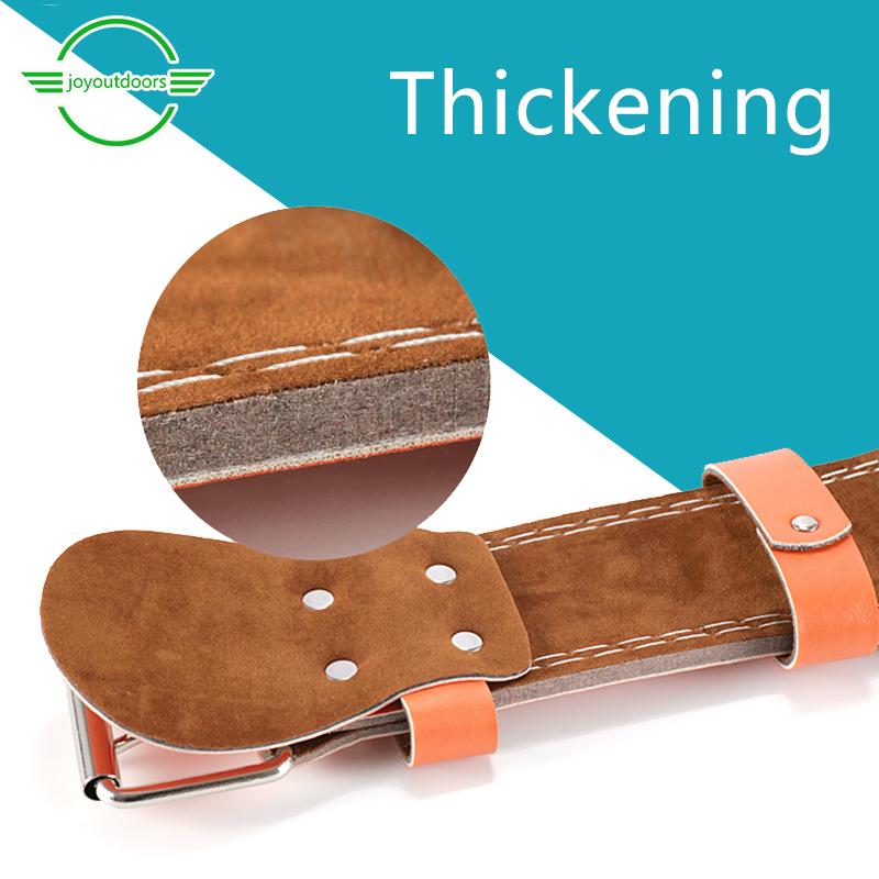 

Leather Professional Sports Fitness Equipment Waist Support Belt Breathable And Comfortable To Prevent Injuries, Black