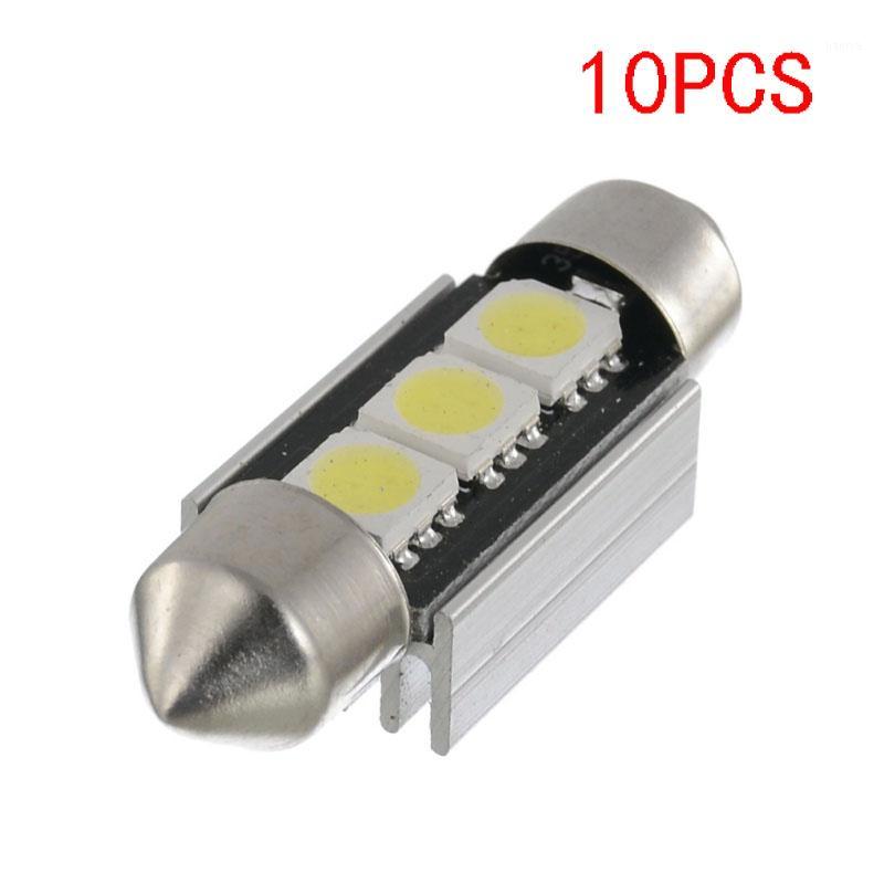 

31mm-41mm 10PCS COB LED Bulb SMD Car Dome Light Auto Interior Map Roof Reading Lamp DC12V CZ1, As pic