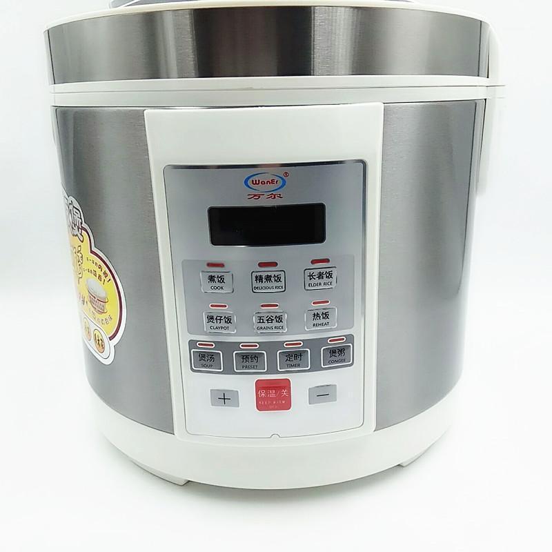 

220V 3L 4L 5L Electric Rice Cooker High Temperature Resistant Ceramic Multifunctional Electric Rice Cooker With English Button1