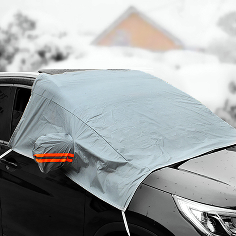

1Pcs Unversal Winter Car Covers Waterproof Dustproof Snow Ice Rain Anti-frost Protection Guard Waterproof Auto Car accessries