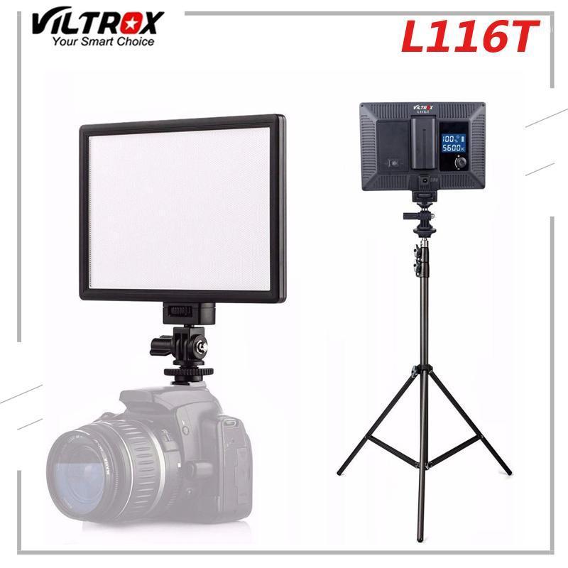 

VILTROX L116T LED Camera Video Photo Light CRI95 Super Slim Studio Panel LCD Display Screen Photography Lighting For Youtube1