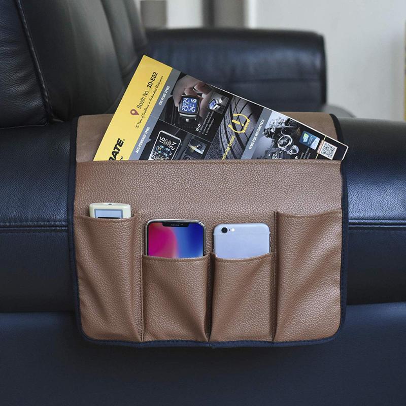

Anti-slip Sofa Couch Chair Recliner Armrest Soft Caddy Organizer Holder #XTN