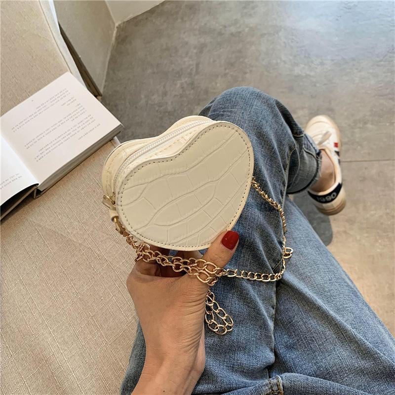 

Crossbody bag chain bag small square