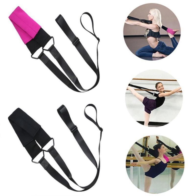 

Practical Elastic Strap Fitness Resistance Band Ballet Gymnastics Acrobatics Dance Nylon Stretching Firm Exercise Yoga Dura T7B4