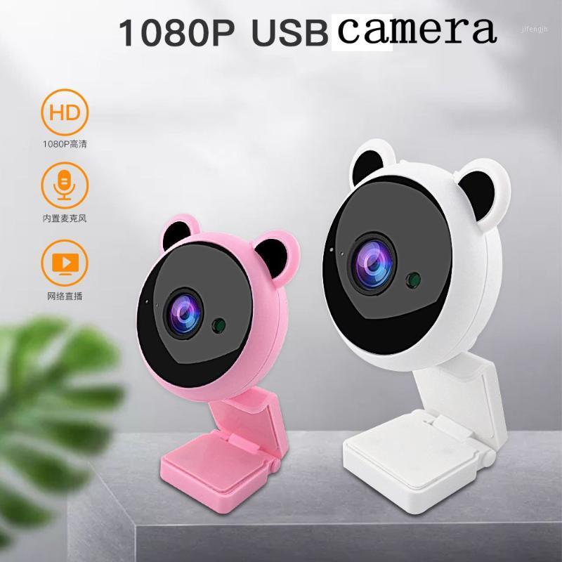 

1080P HD Webcam USB 2.0 Built-in Microphone free drive Web Camera for Video Conference Network Computer Camera1