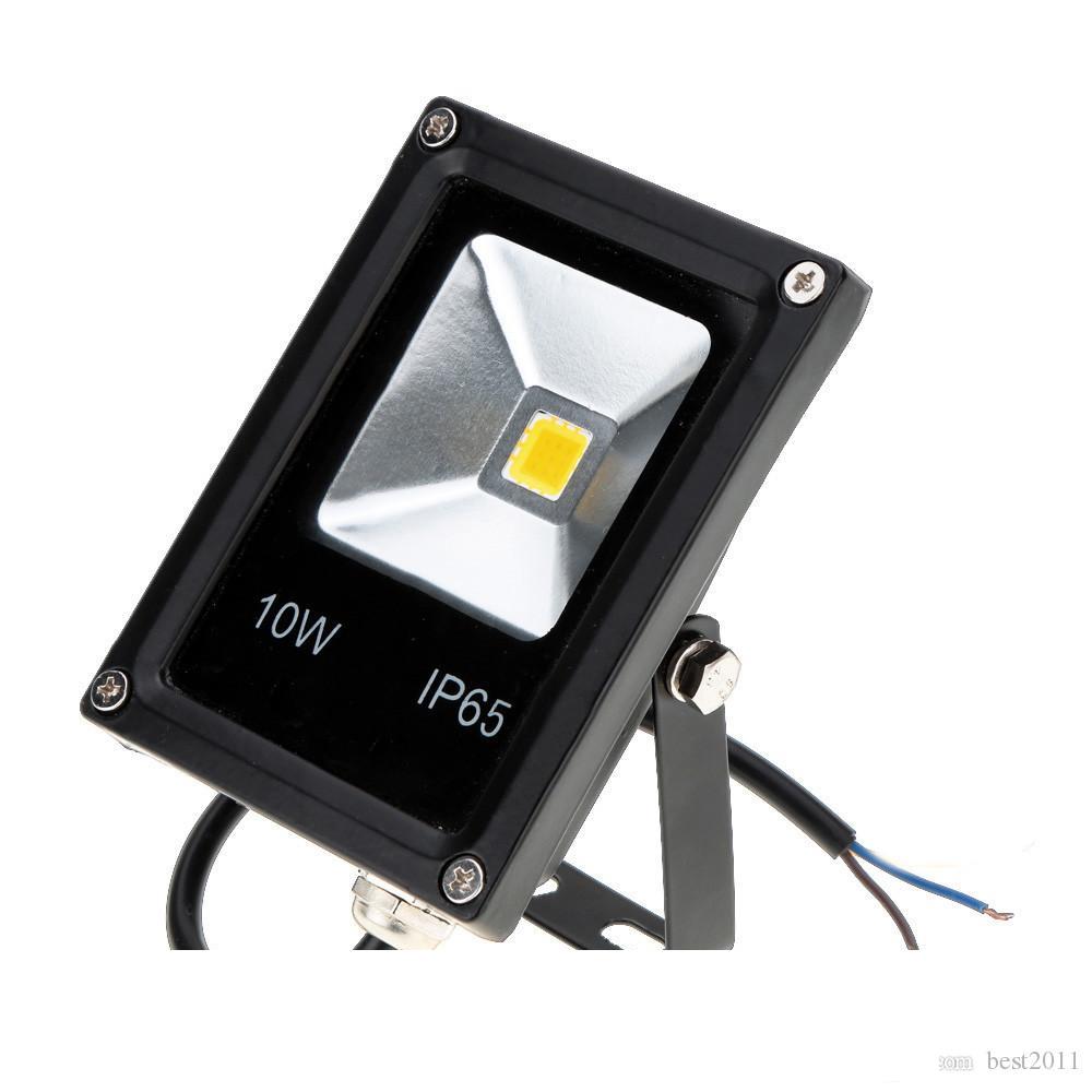 

Ultrathin LED Flood Light 10W Black Cover AC85-265V Waterproof IP65 Floodlight Spotlight Outdoor Lighting Free Shipping