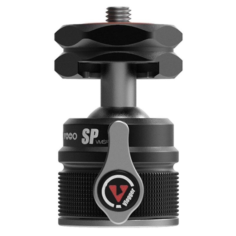 

Vlogger Adjustable Monitor Mount 360° Damping Support 90° Vertical Monitor Bracket Stand Holder 1/4 Screw for LED Video Lights